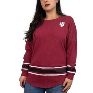 Colosseum Athletics Indiana Hoosier Sequin Long Sleeve Top